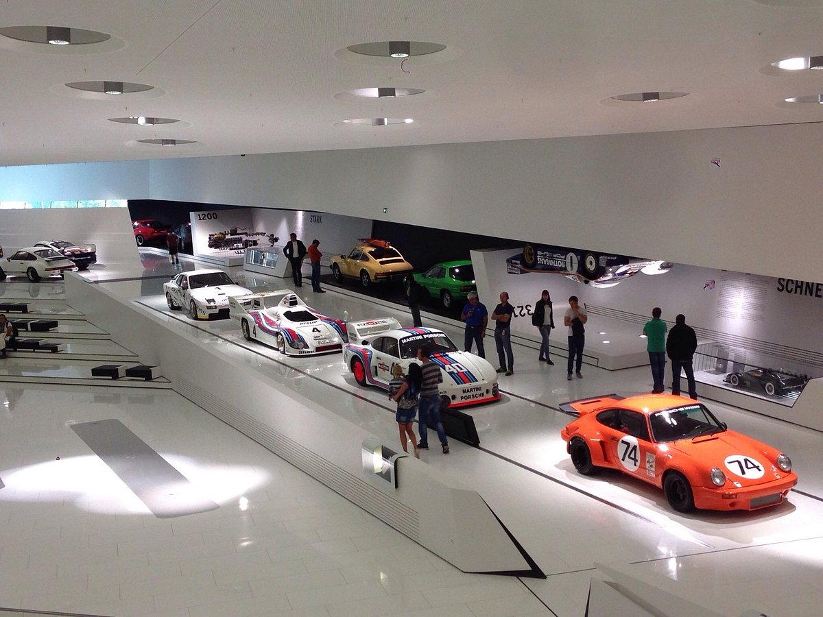 Museu Porsche · galeria de corrida