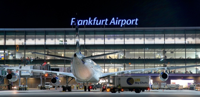 Frankfurt Airport · desembarque