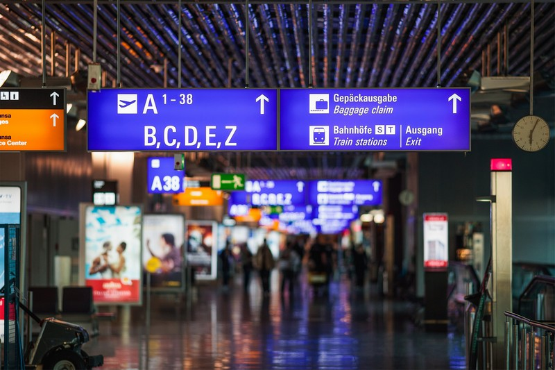 Frankfurt Airport · llegadas
