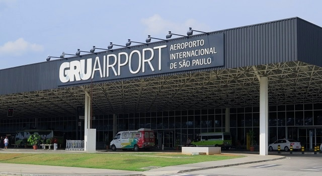 GRU Airport · fachada Terminal 3