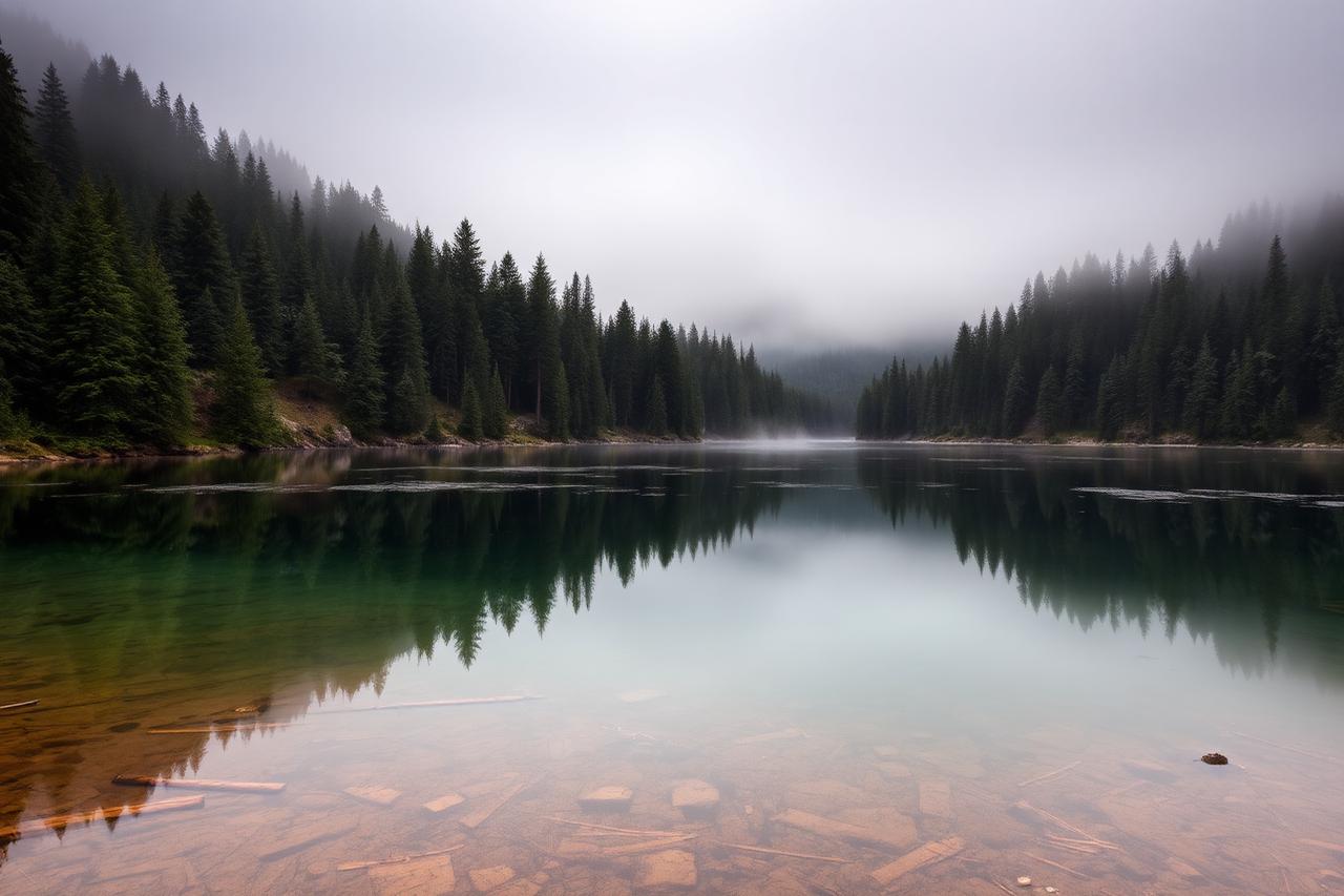 Lago Mummelsee · Selva Negra